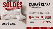 Canapé d’angle CLARA