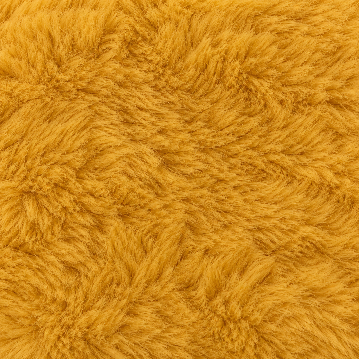 Échantillon tissu doudou — moutarde