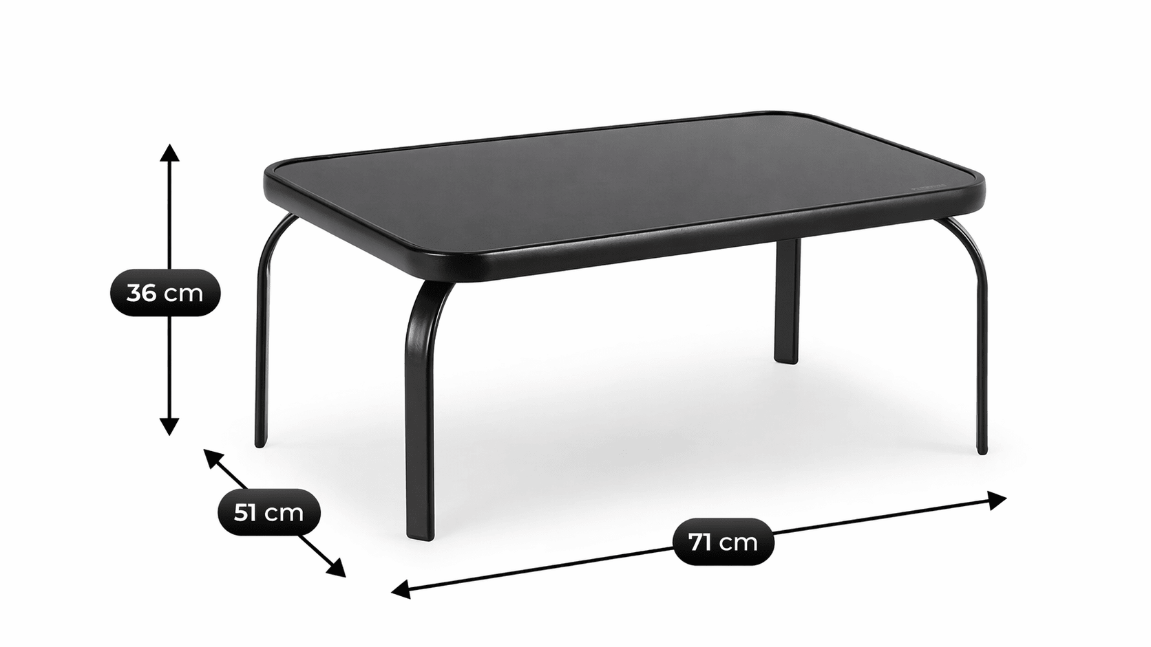 Ensemble de mobilier de jardin MINNESOTA - TRUST INDUSTRIE - Gris - 