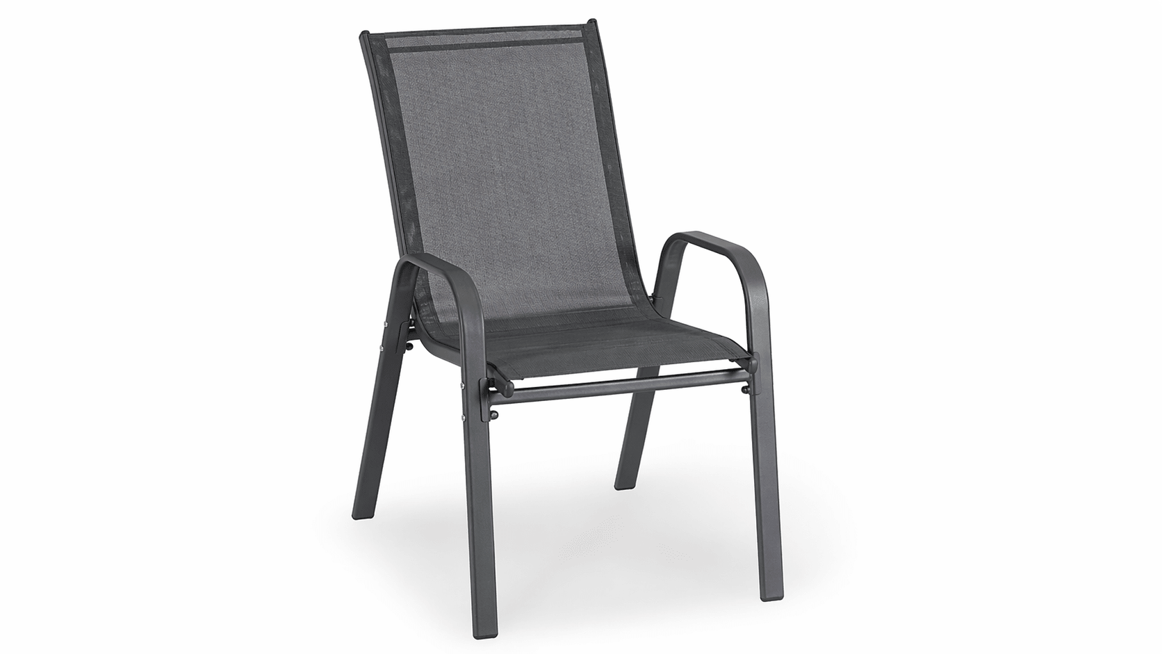 Ensemble de mobilier de jardin noir LIBERTY - TRUST INDUSTRIE - 