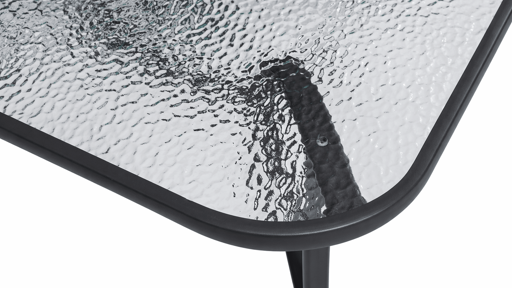 Ensemble de mobilier de jardin noir LIBERTY - TRUST INDUSTRIE - 