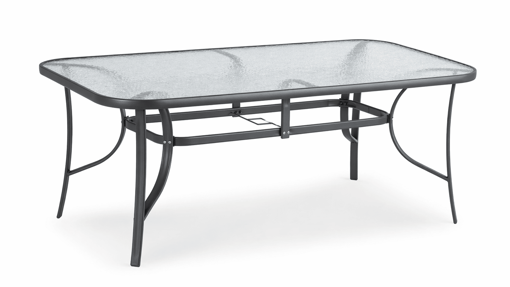 Ensemble de mobilier de jardin noir LIBERTY - TRUST INDUSTRIE - 