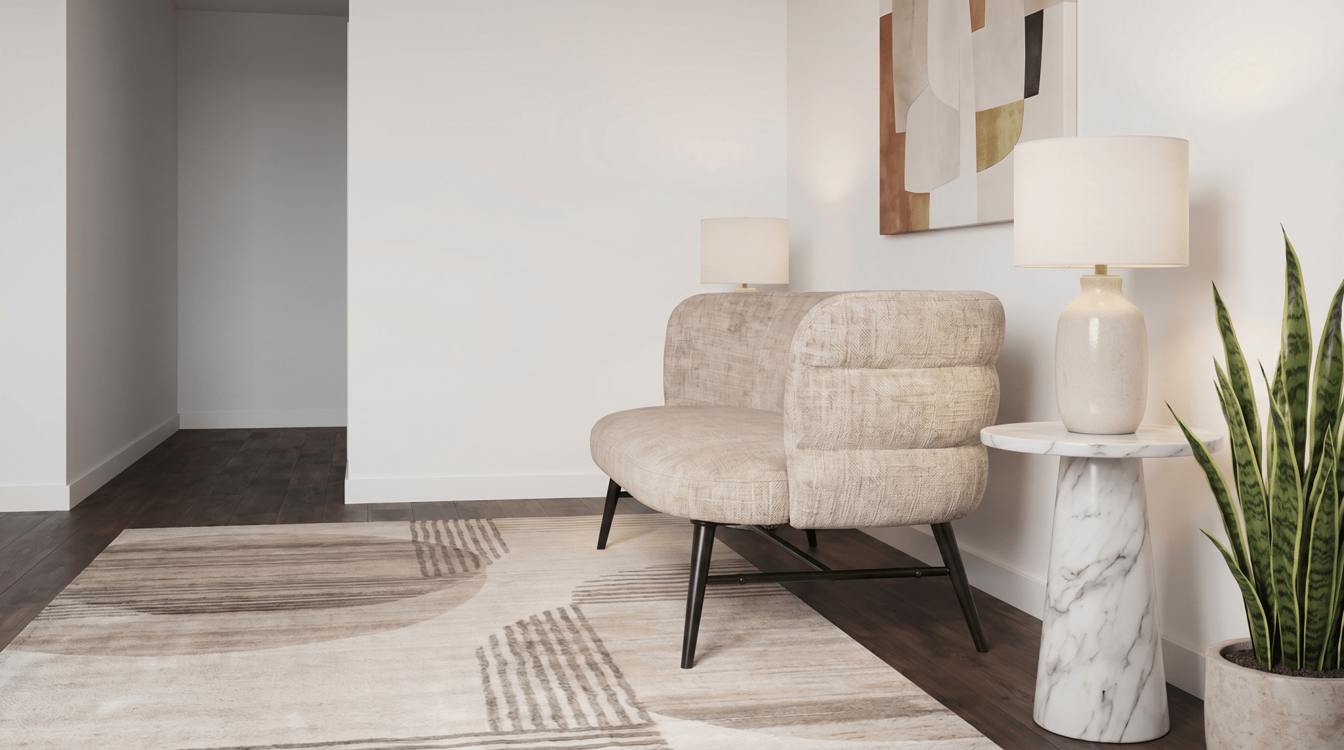 Fauteuil 2 places CLOUD - TRUST INDUSTRIE - 