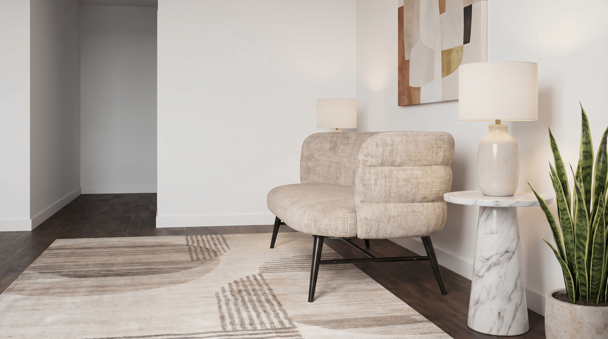 Fauteuil 2 places CLOUD - TRUST INDUSTRIE - 