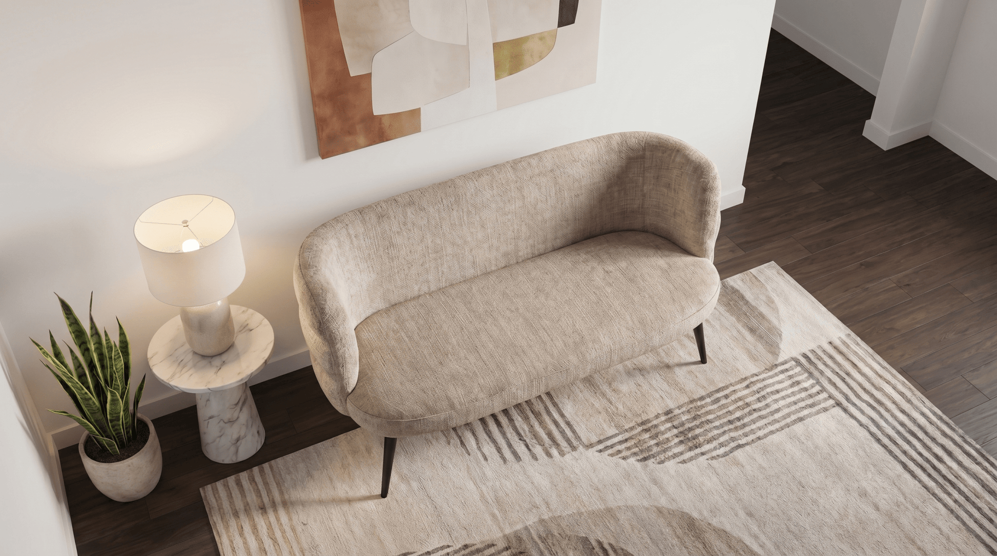 Fauteuil 2 places CLOUD - TRUST INDUSTRIE - 