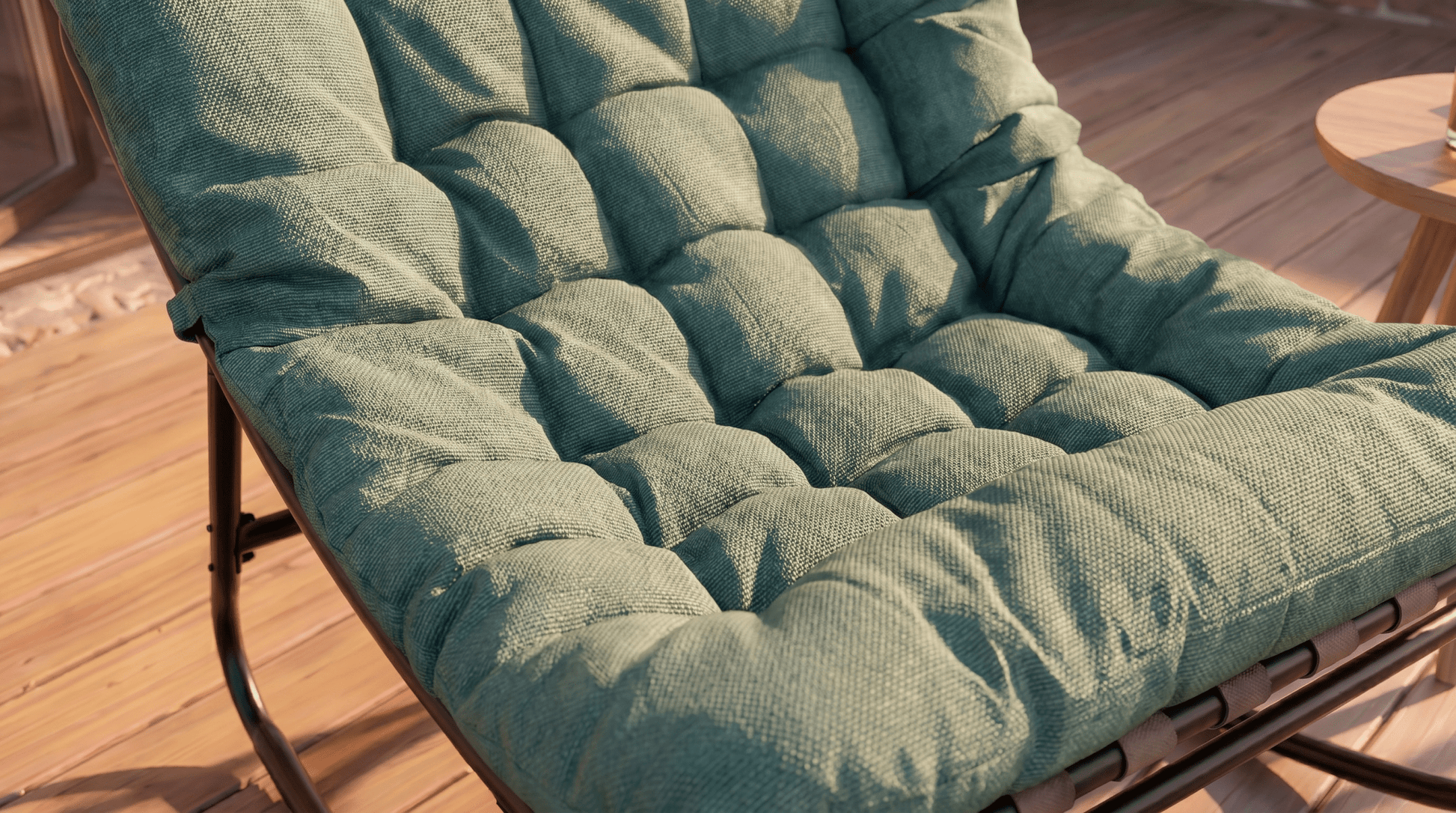 Fauteuil à bascule AURORA - TRUST INDUSTRIE - Vert - 