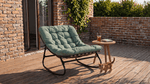 Fauteuil à bascule AURORA - TRUST INDUSTRIE - Vert - 