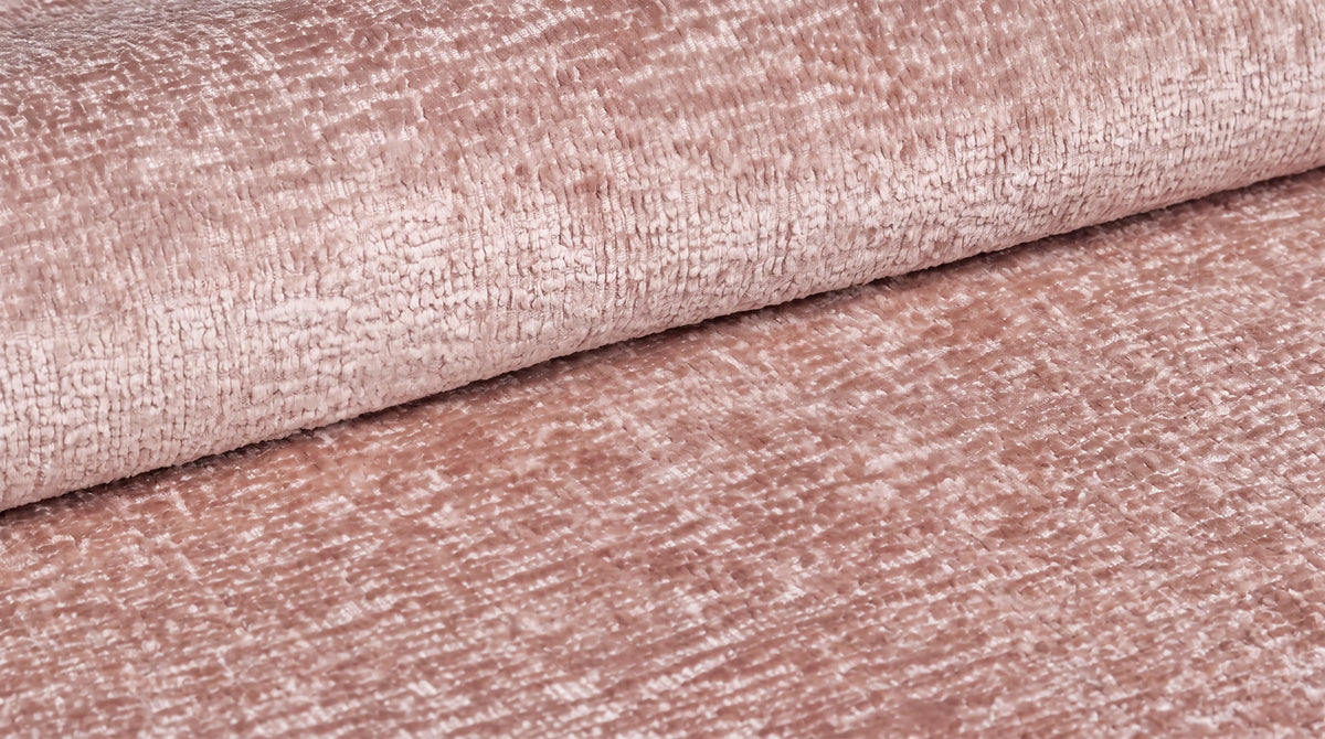 Canapé droit MAYO 3 places en tissu - TRUST INDUSTRIE - Rose