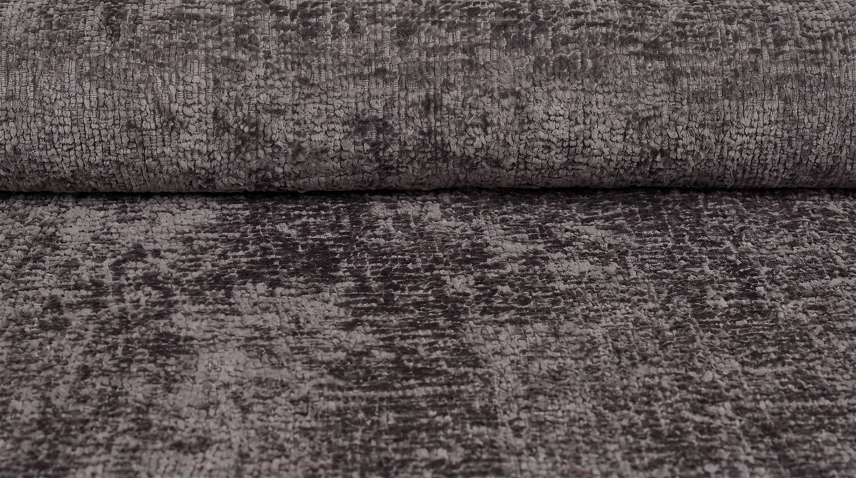 Canapé droit MAYO 3 places en tissu - TRUST INDUSTRIE - Taupe foncé