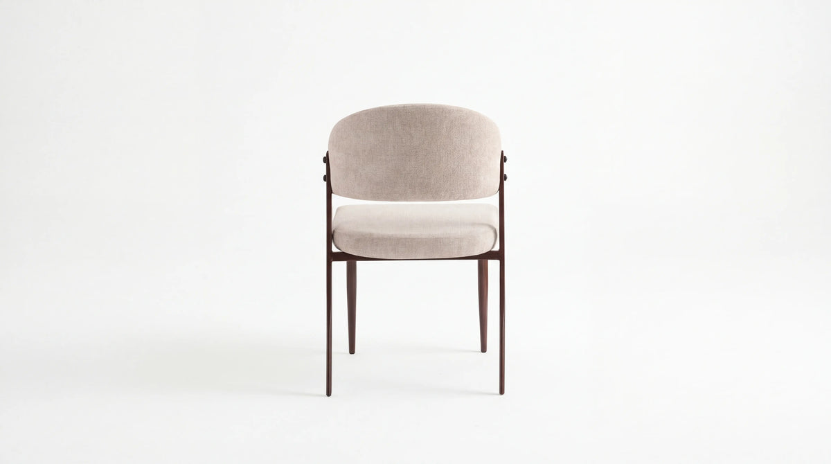 Pied Bois noyer - Assise Marron glacé