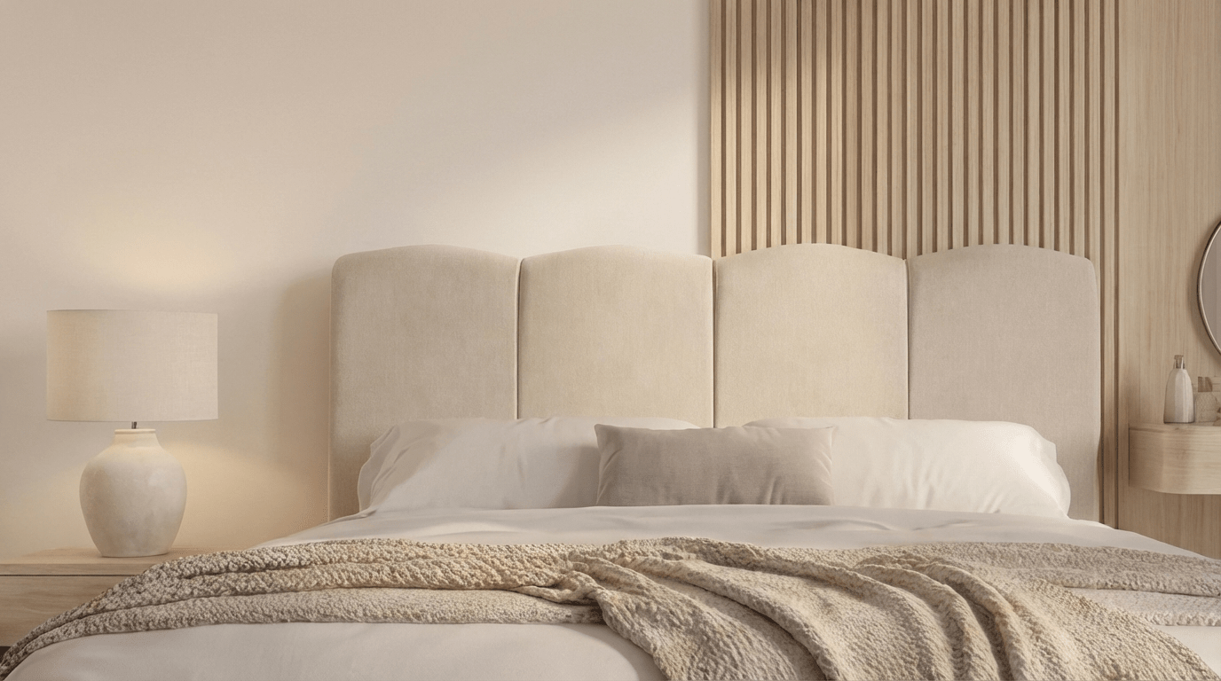 Lit coffre CELIA blanc cassé en velours - TRUST INDUSTRIE - 140 x 190 cm - 160 x 200 cm - 180 x 200 cm - 
Sans matelas - Milan - Singapour - Dubai