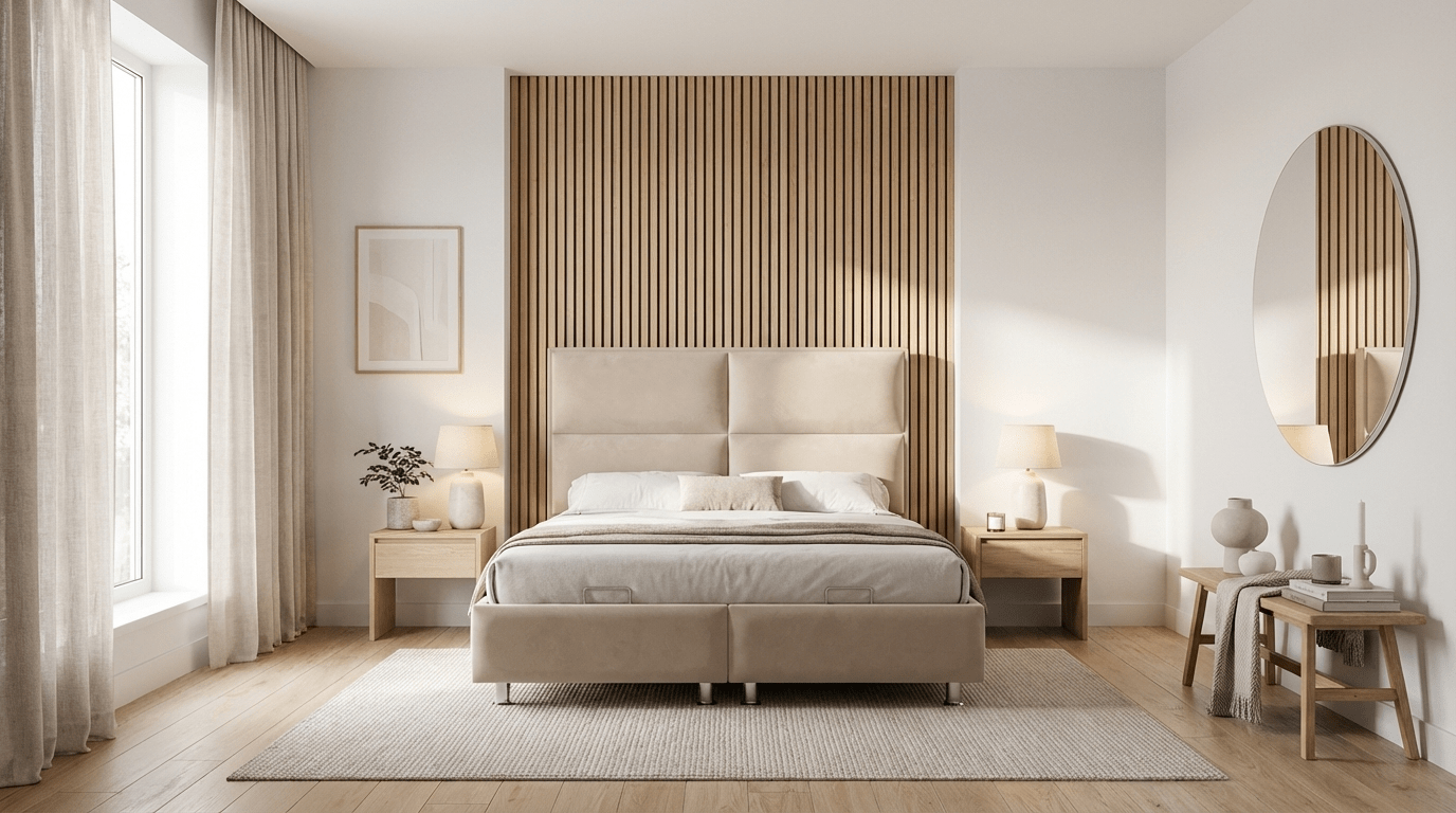 Lit coffre SYDNEY beige en velours - TRUST INDUSTRIE  - 160 x 200 cm - 180 x 200 cm - 
Sans matelas - Milan - Singapour - Dubai