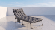 Lit de jardin VENUS - TRUST INDUSTRIE -  Gris