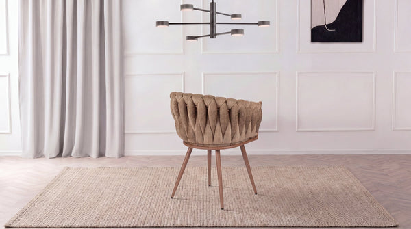 Lot de 2 chaises WAVE en tissu - TRUST INDUSTRIE - Noir - 