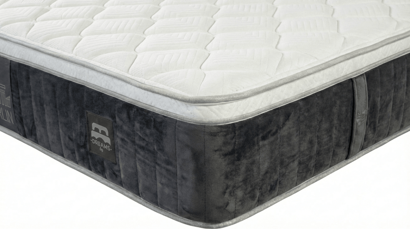 Matelas ferme 2 places 180X200 cm BERLIN en mousse polyuréthane - TRUST INDUSTRIE - 
