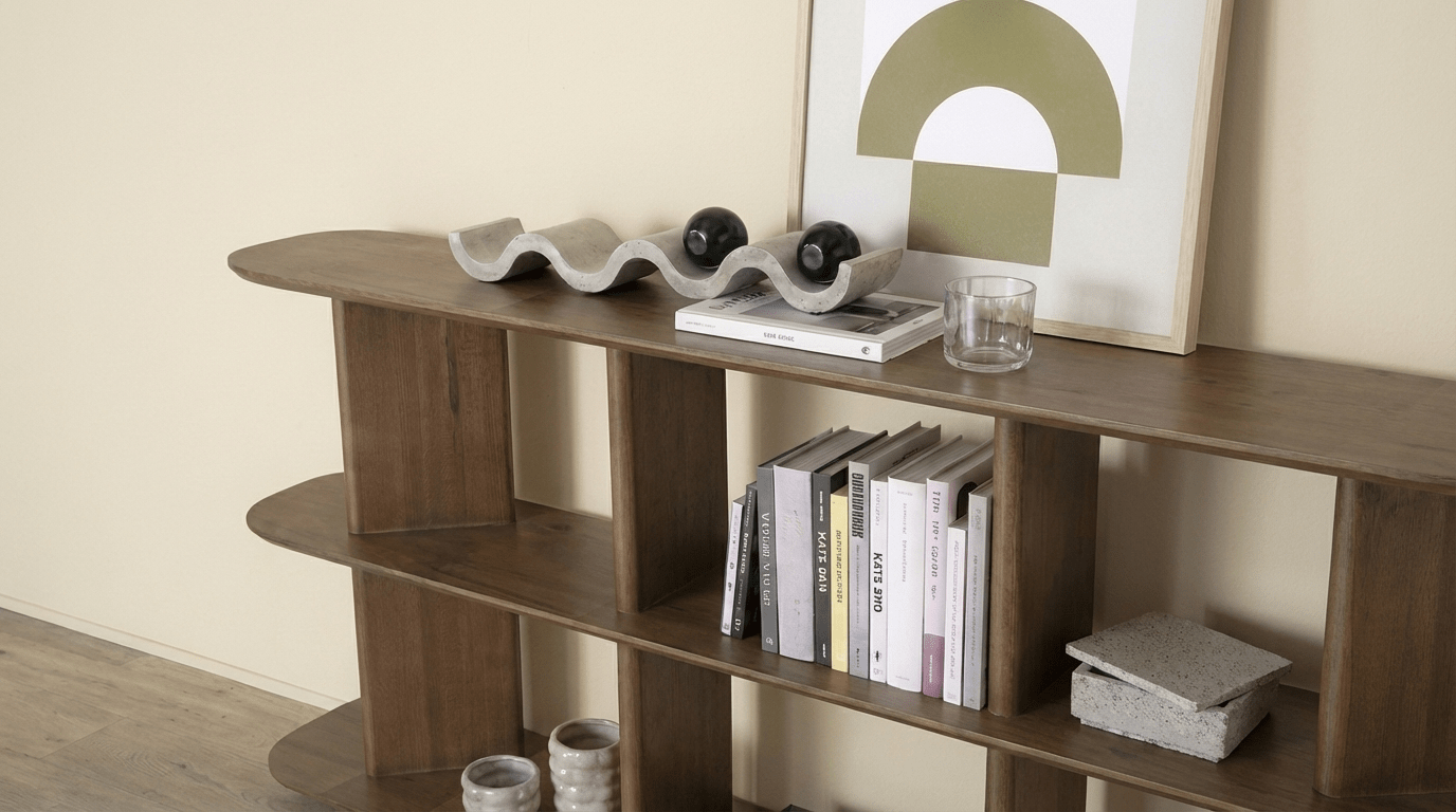 Meuble TV TY en chêne massif design - TRUST INDUSTRIE - Marron - 