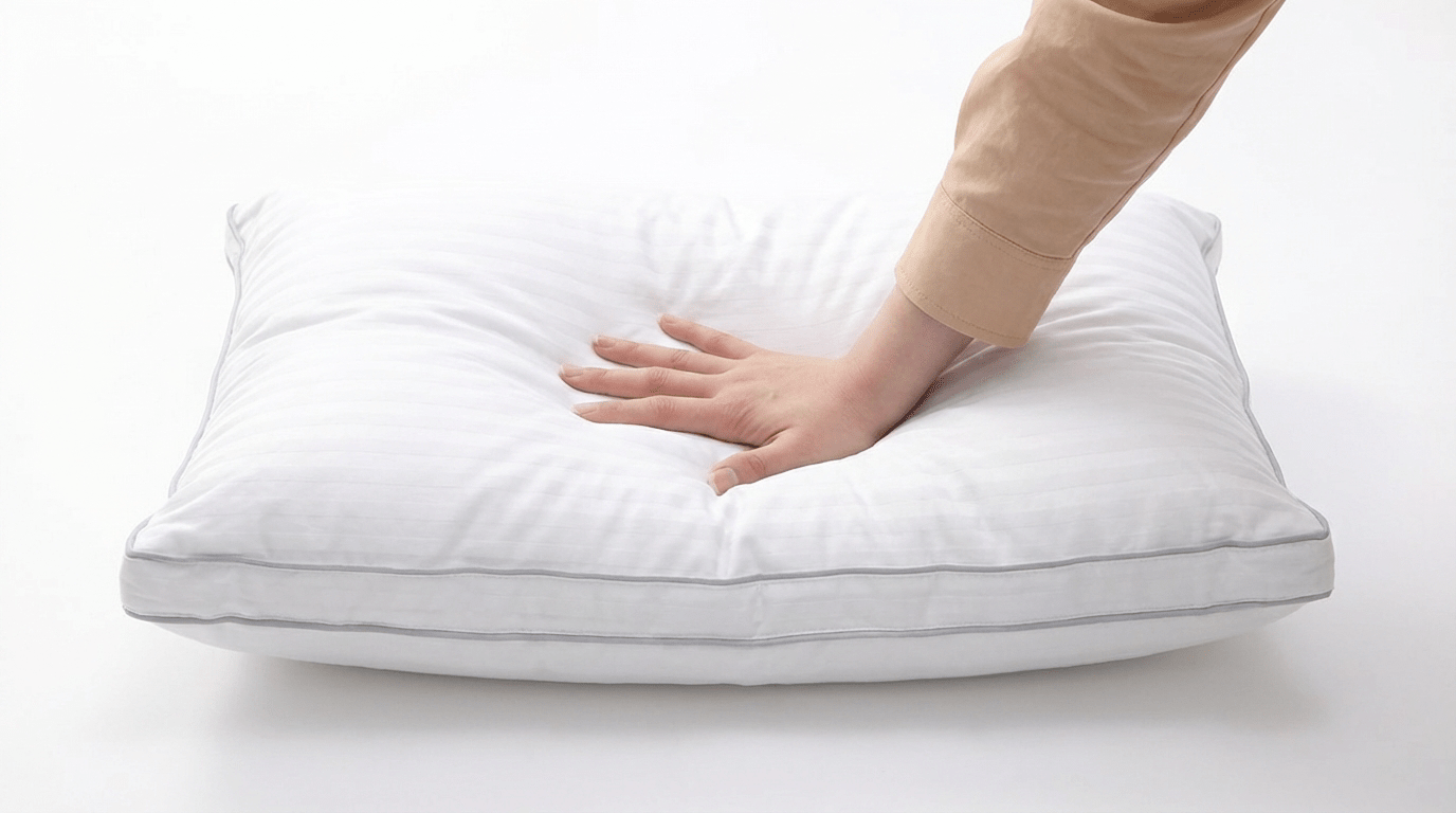 Oreiller RITZ en duvet d’oie haut de gamme - TRUST INDUSTRIE - 