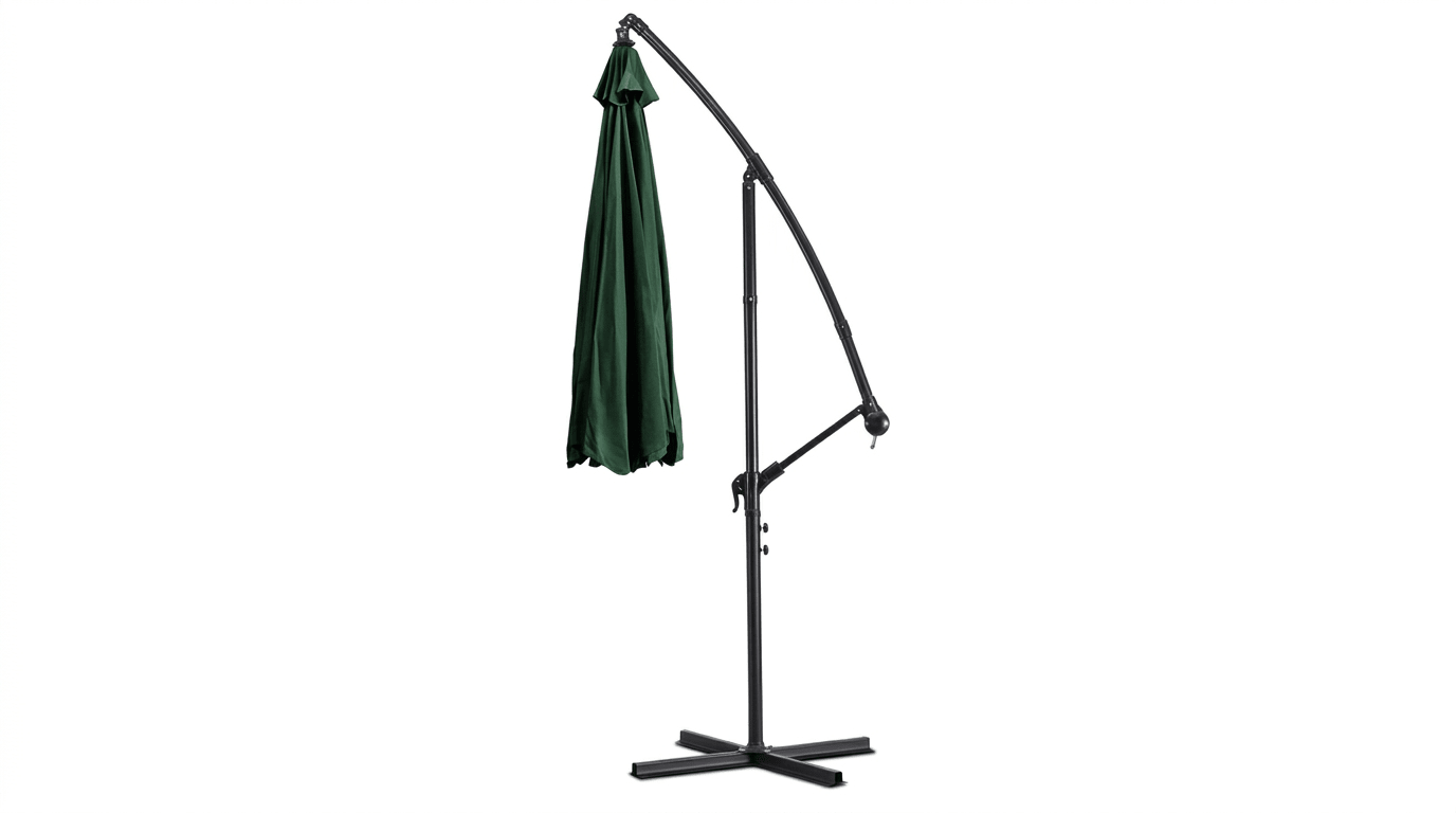 Parasol de jardin AKRON 300 cm – toile imperméable - TRUST INDUSTRIE - 