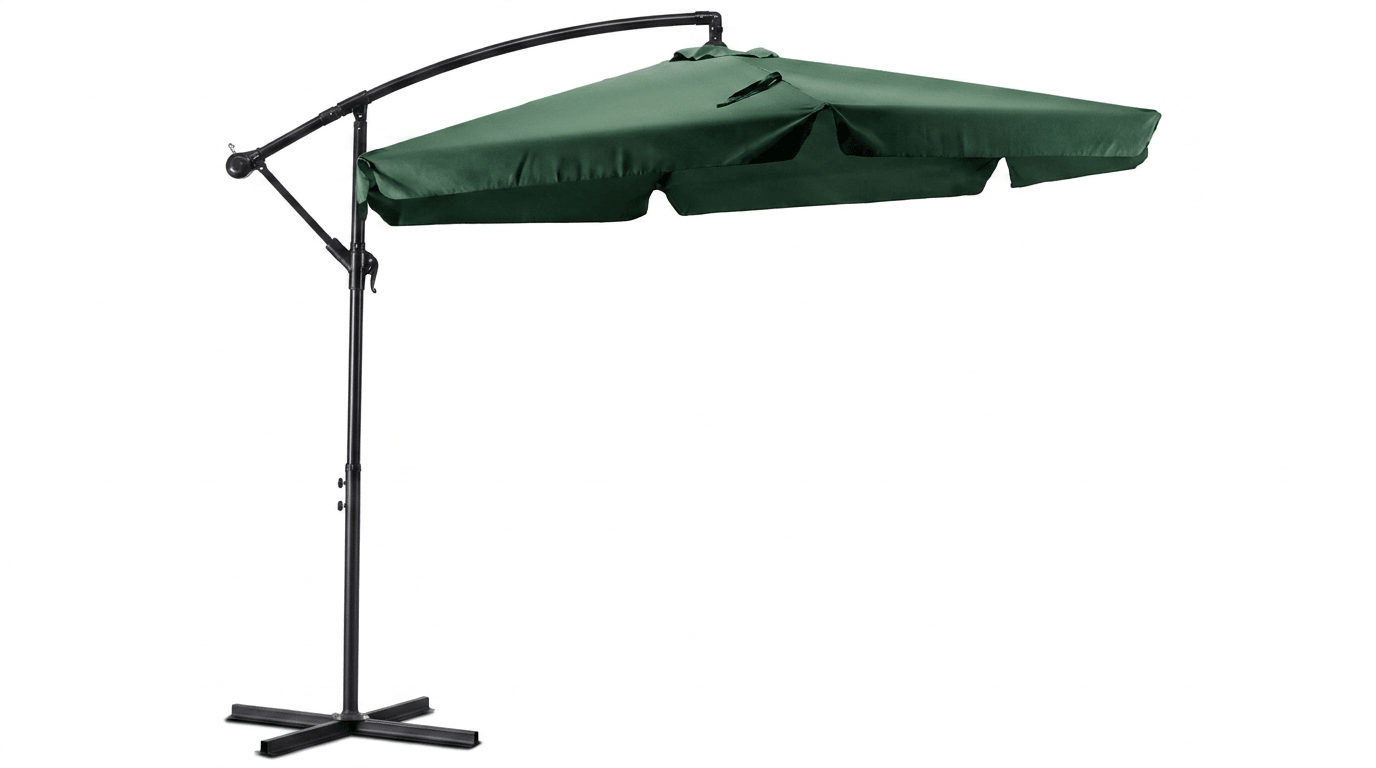 Parasol de jardin AKRON 300 cm – toile imperméable - TRUST INDUSTRIE - 
