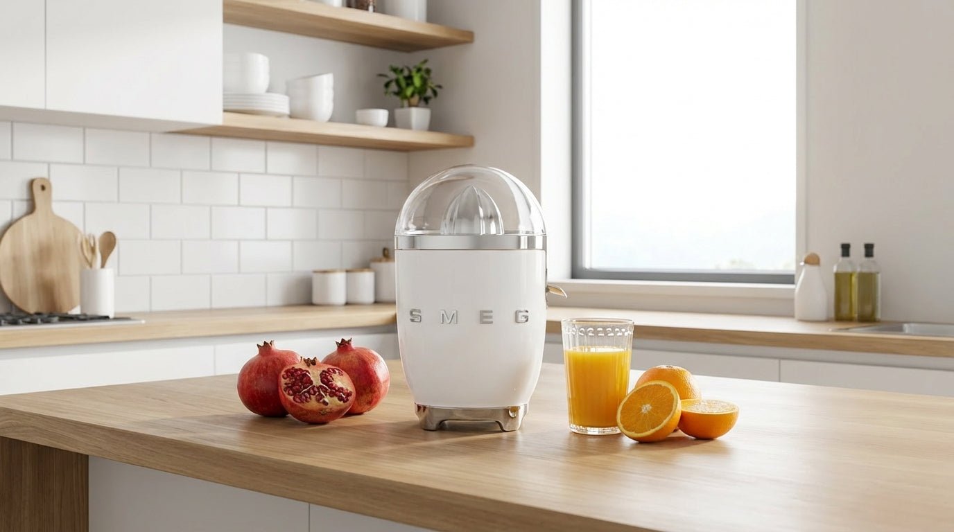Presse agrume SMEG - TRUST INDUSTRIE - blanc - 