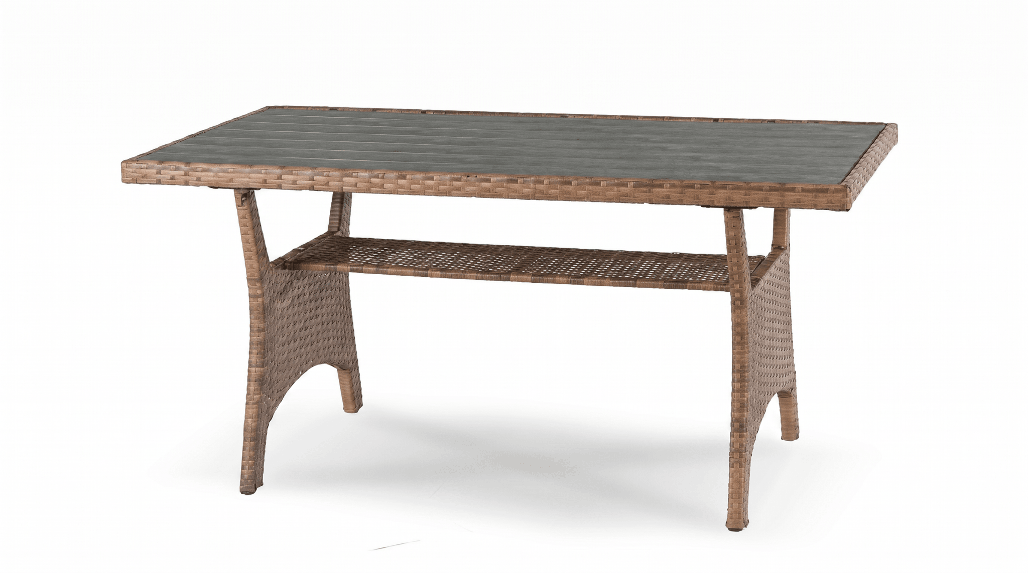 Salon de jardin d’angle COMODO avec table – Ensemble extérieur confortable - TRUST INDUSTRIE - 