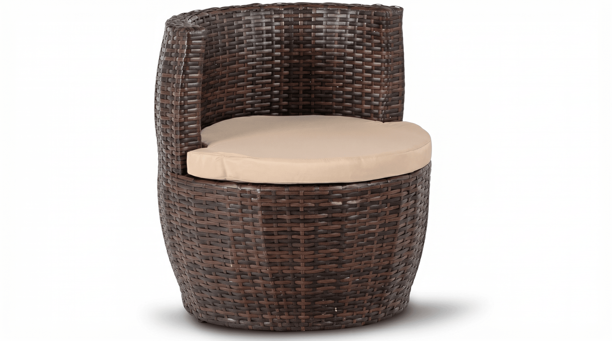 Salon de jardin FRIO avec table ronde - TRUST INDUSTRIE - 
