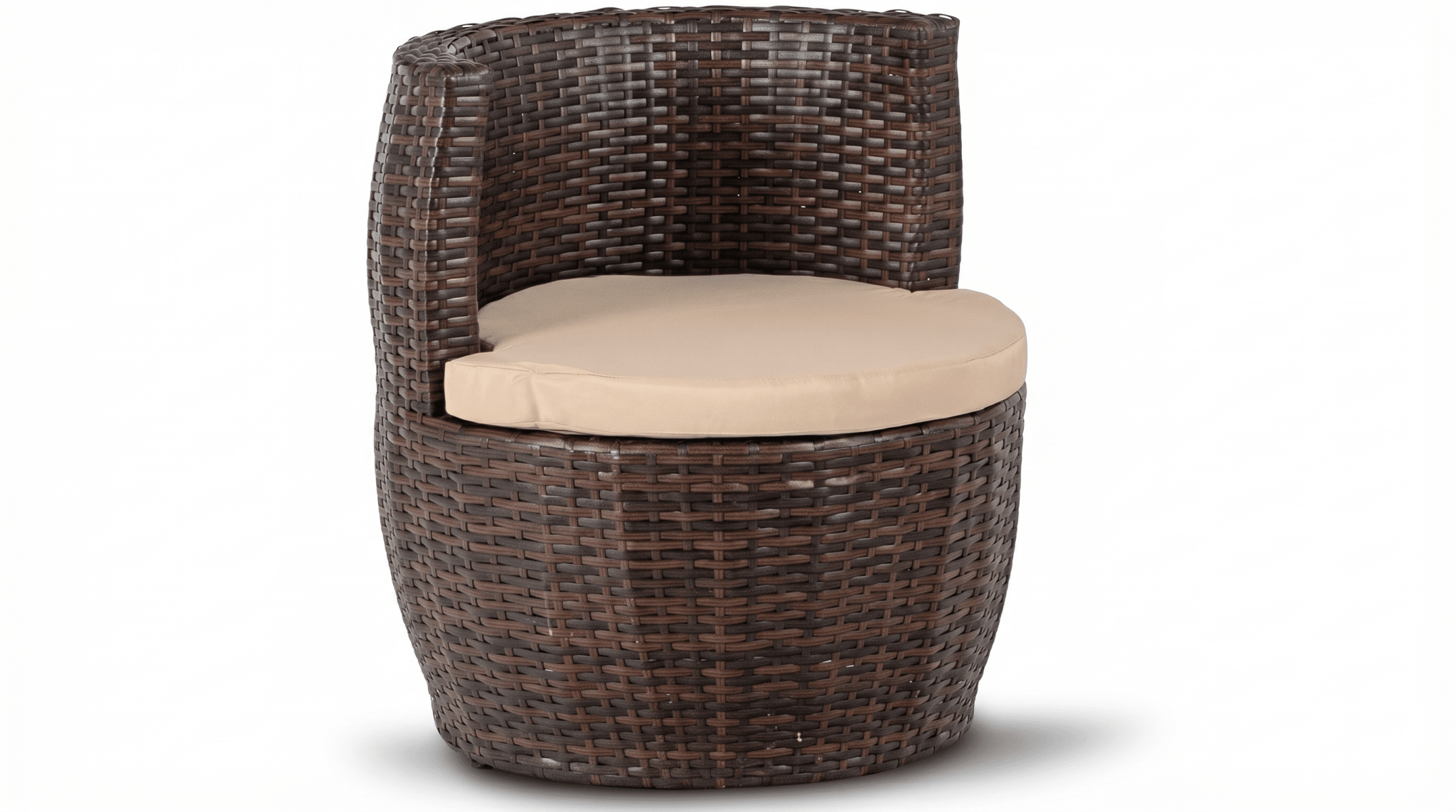 Salon de jardin FRIO avec table ronde - TRUST INDUSTRIE - 