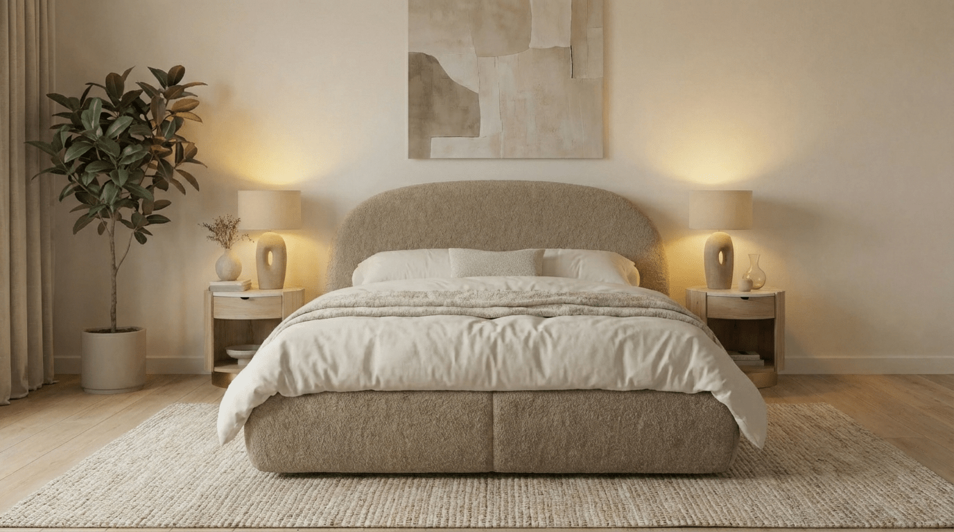 STELLIA 180X200 - TRUST INDUSTRIE - Beige - 