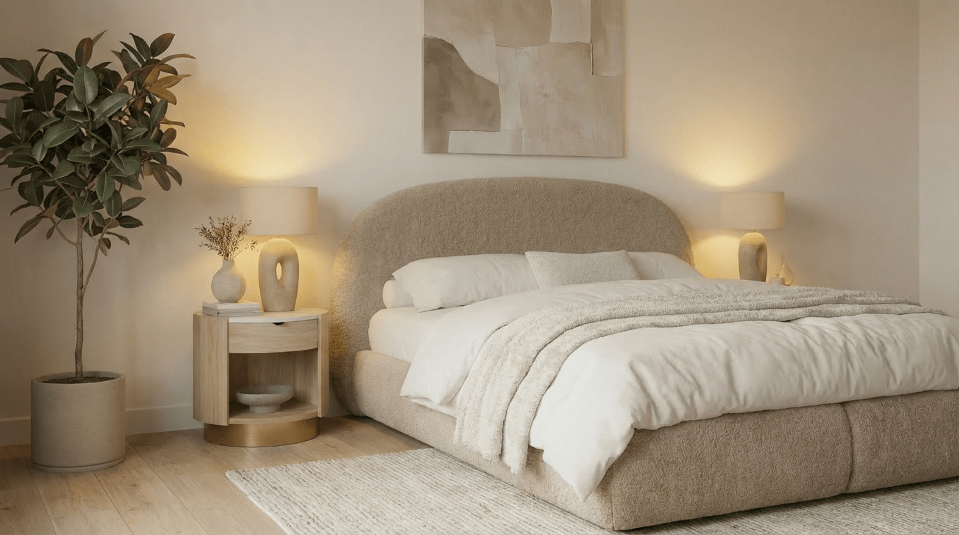 STELLIA 180X200 - TRUST INDUSTRIE - Beige - 