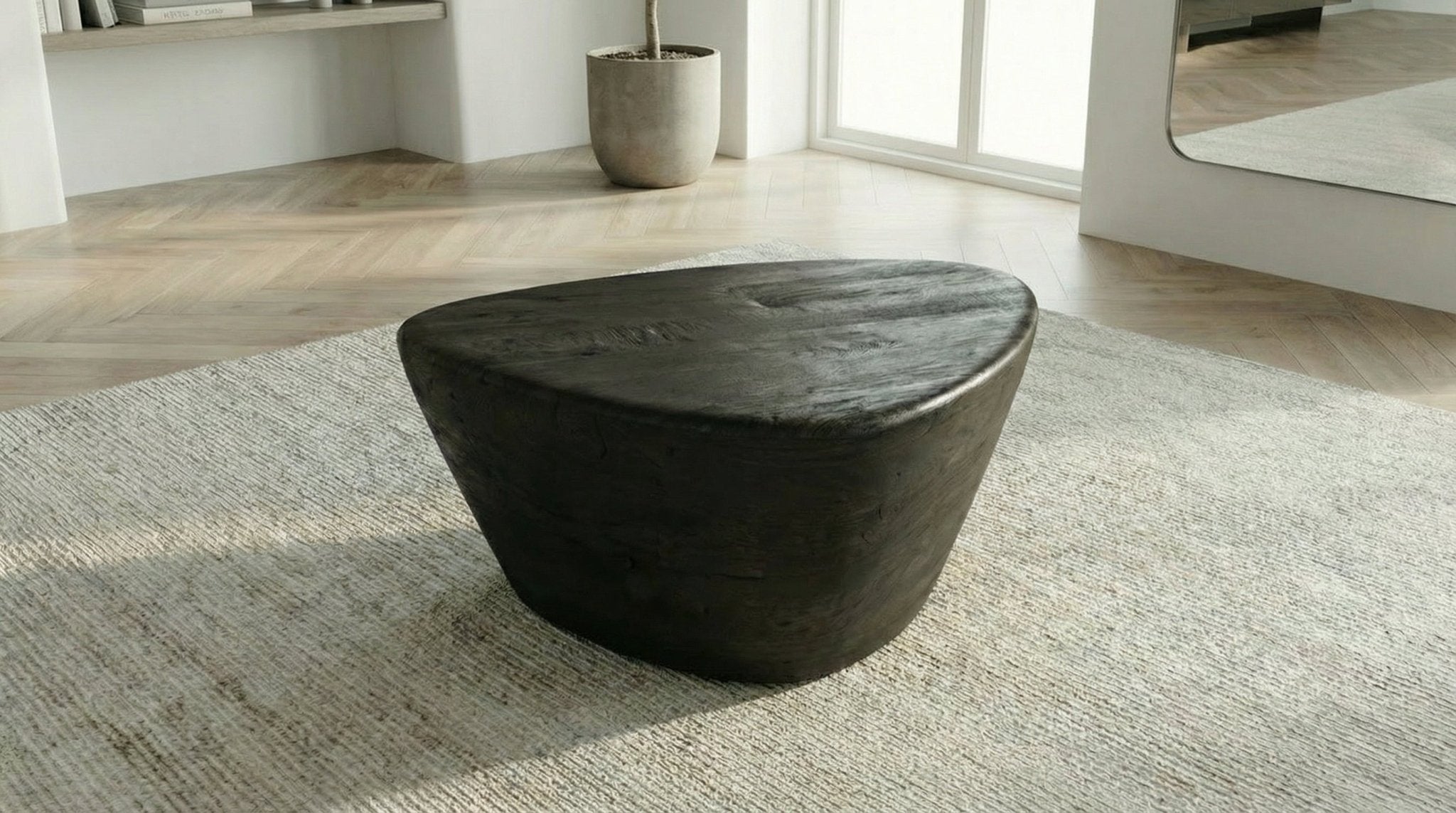 Table basse 70 cm MILA 70 - Noir -