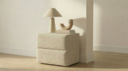 Table de chevet MAYA en tissu - TRUST INDUSTRIE - 