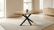 Table repas GASTON extensible en bois MDF - TRUST INDUSTRIE - 