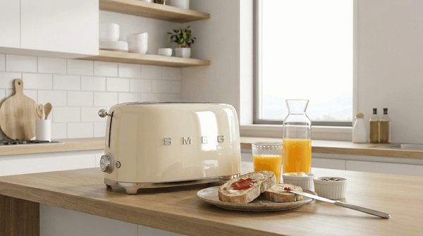 Toaster XL SMEG - TRUST INDUSTRIE - crème - 