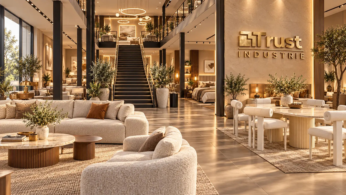 Showroom de mobilier Trust Industrie