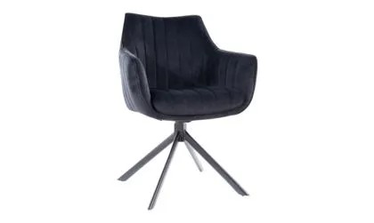 Chaise en velours